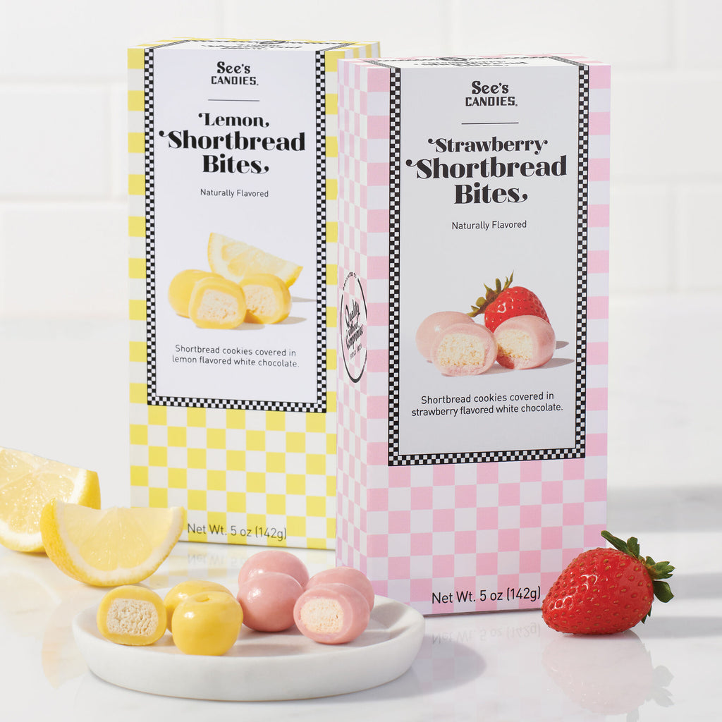 Lemon Shortbread Bites