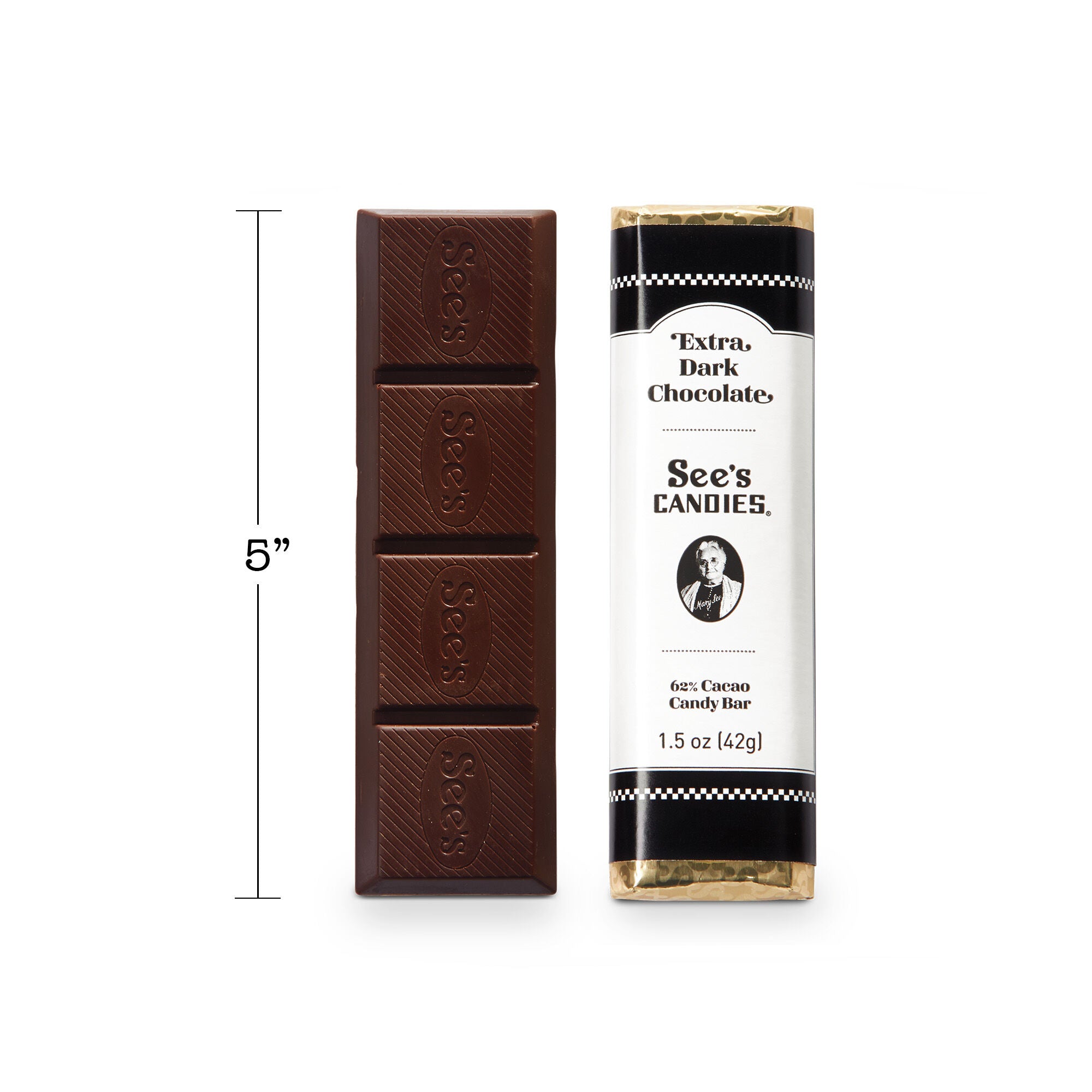 Extra Dark Chocolate Candy Bars