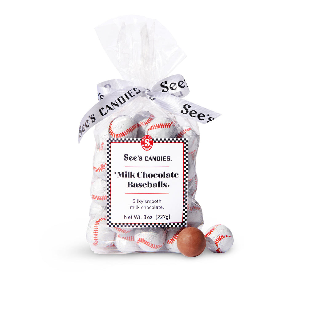 Milk Chocolate Baseballs